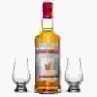 Benromach 10 Jahre mit 2 Gläser im Geschenkset Whisky 46 % Vol. 0,7 Ltr.
