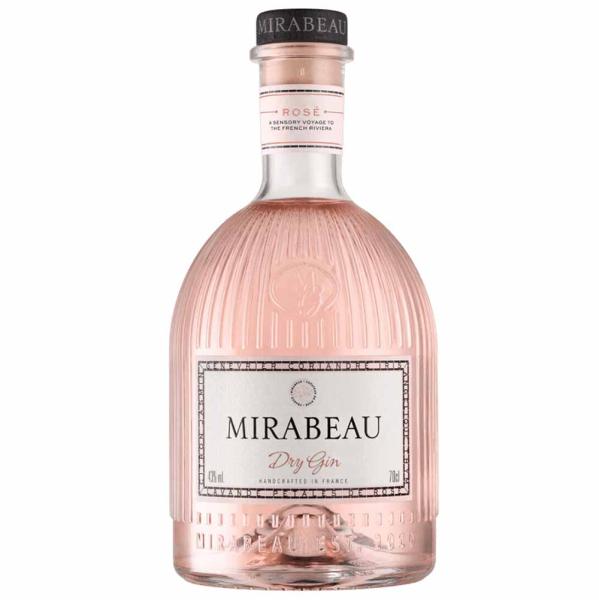 Mirabeau Rosé London Dry Gin 43% Vol. 0,7 Ltr. Flasche
