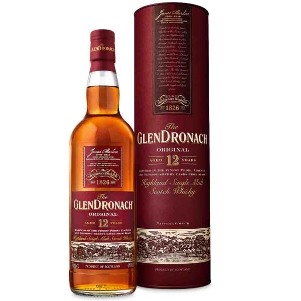 GlenDronach 12 Jahre Original 43 % Vol. 0,7 Ltr. Flasche Whisky