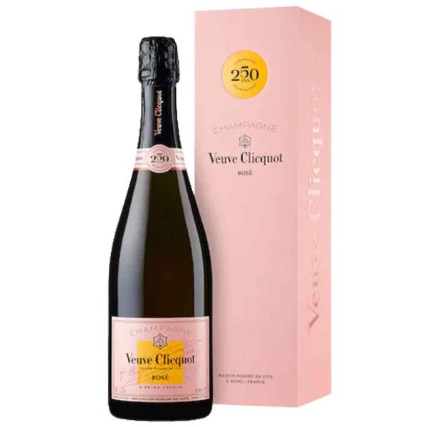 Veuve Clicquot Rosé 0,75 Liter 250 Jahre Jubiläums-Edition in Geschenkpackung