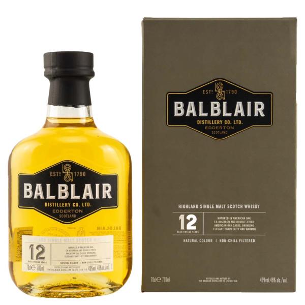 Balblair 12 Jahre 46% Vol. 0,7 Ltr. Whisky