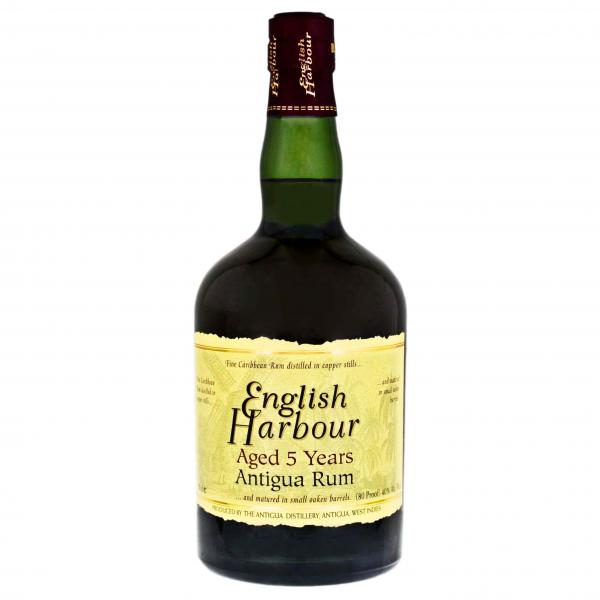 English Harbour Rum 5 Jahre 40% Vol. 0,7 Ltr. Flasche