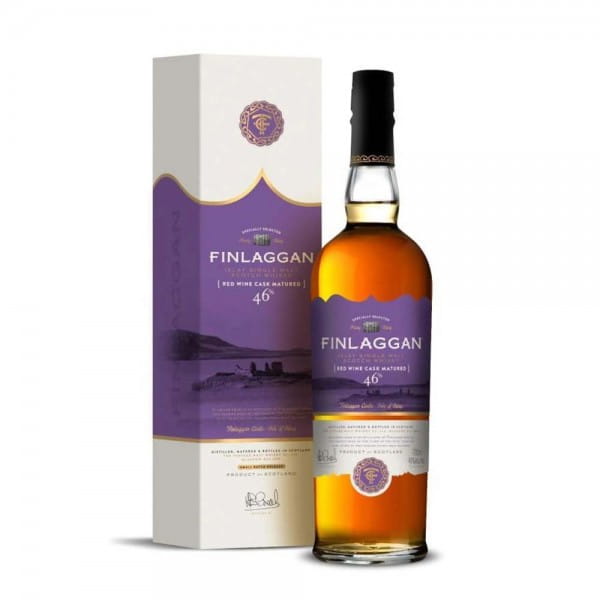 Finlaggan Red Wine Cask Matured Small Batch Release 46% Vol. 0,7 Ltr. Flasche Whisky