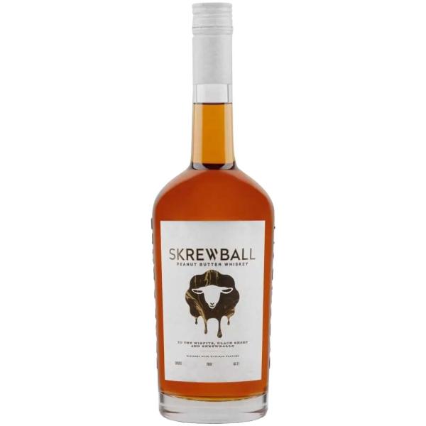 Skrewball Original Peanut Butter Flavour Whiskylikör 0,7 Liter Flasche, 35% vol.
