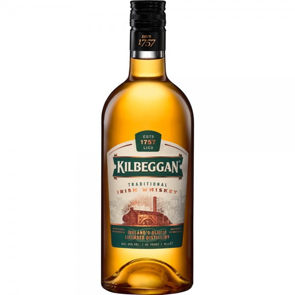 Kilbeggan Blended Irish Whiskey 40 % Vol. 0,7 Ltr.