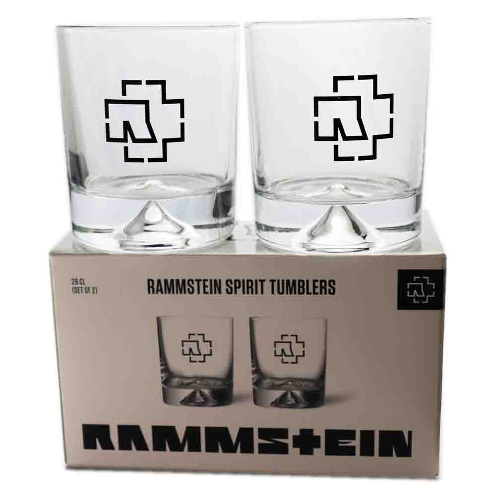 Rammstein 2 Whiskygläser im Set, 29cl - Exklusive Sammleredition