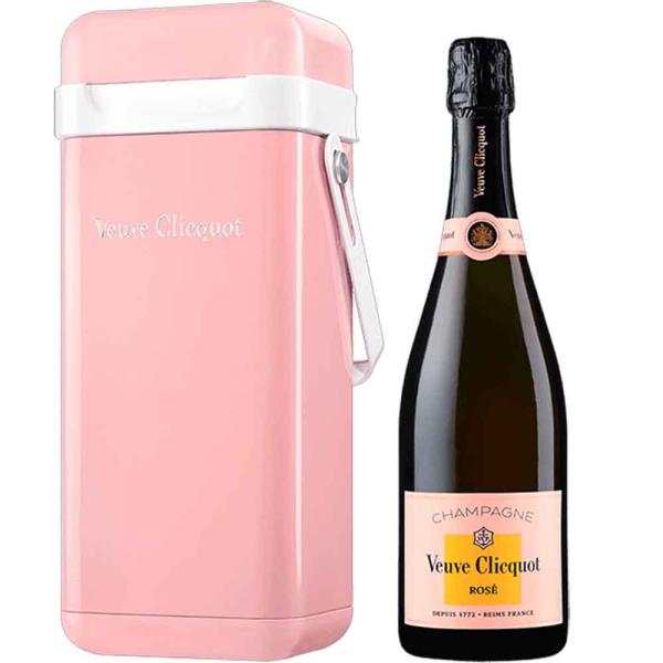 Veuve Clicquot Rose Cooler Box 0,75 Ltr. Flasche 12% Vol.