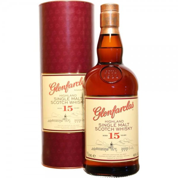 Glenfarclas 15 Jahre Highland Single Malt Whisky 46% Vol. 0,70Ltr. Flasche