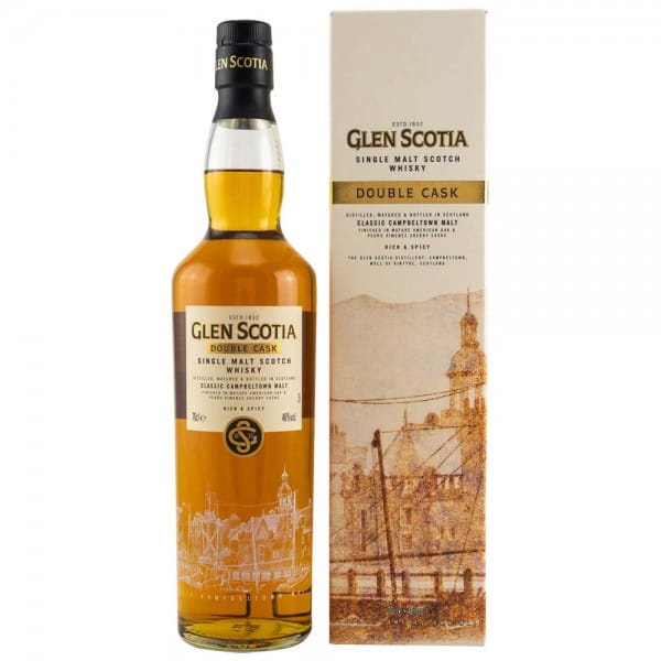 Glen Scotia Double Cask Campbeltown Single Malt Whisky 46% Vol. 0,70Ltr. Flasche