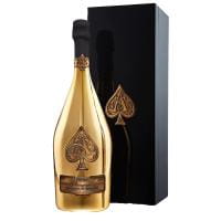 Armand de Brignac Gold Brut Champagner 1,5l Magnum-Flasche 12,5% Vol. in Holzkiste Armand de Brignac Gold Brut Champagner 1,5l Magnum-Flasche 12,5% Vol. in Holzkiste