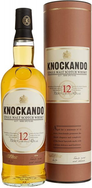 Knockando Highland 12 Jahre 43% Vol. 0,7 Ltr. Flasche Whisky