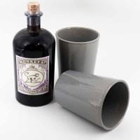 Monkey 47 Gin mit 2 Monkey Keramik-Becher 0,50 Ltr. Flasche, 47% vol.