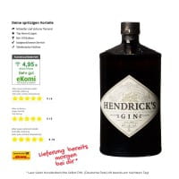 Hendrick’s Premium Gin 1 Liter Schottland