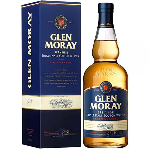 Glen Moray Classic Malt Scotch Whisky 40% Vol. 0,7 Ltr. Flasche