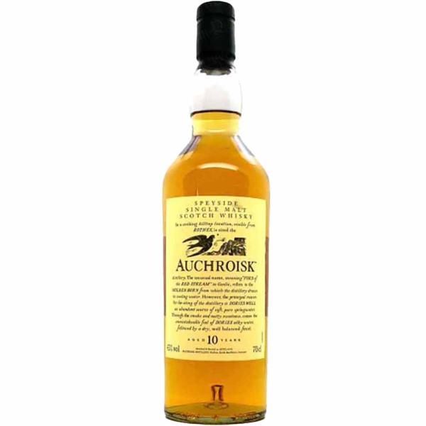 Auchroisk 10 Jahre Flora & Fauna Whisky 43% Vol. 0,7Ltr. Flasche