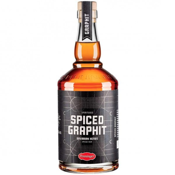 Spiced Graphit Bavarian Herbs Spiced Rum 0,70 Ltr. Flasche 35% vol.