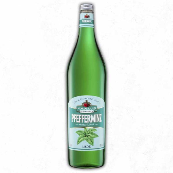 Nordbrand Pfefferminzlikör 3 Ltr. Flasche, 18% vol.