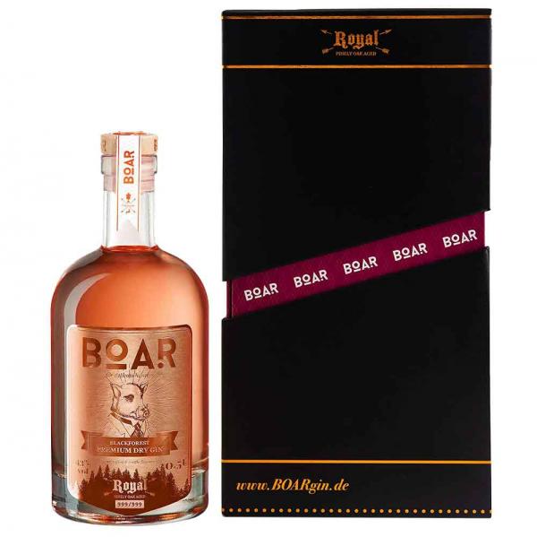 Boar Gin Royal Rubin 43% Vol. 0,5 Ltr. Flasche