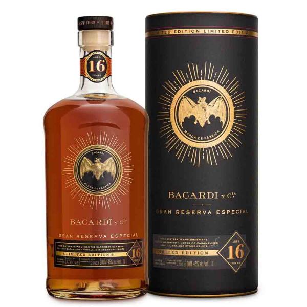 Bacardi Gran Reserva Especial 16 Jahre 40% Vol. 1,0 Ltr. Flasche
