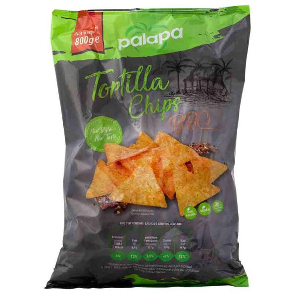 Palapa Tortilla Chips, BBQ 800g