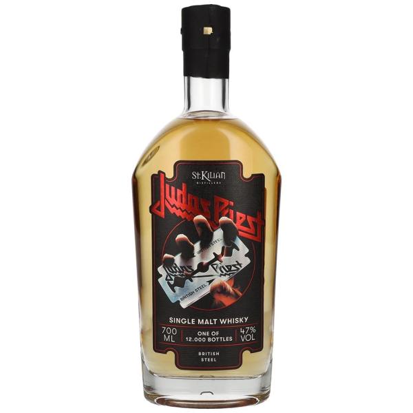 Judast Priest British Steel Single Malt Whisky Whisky 47% Vol. 0,7 Ltr. Flasche