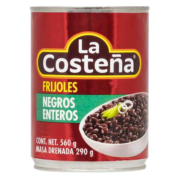 La Costena Bohnen schwarz ganz 560g ATG