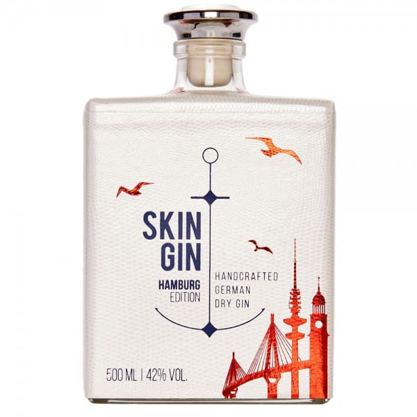 Skin Gin Hamburg White Edition 0,5Ltr.  42% Vol.