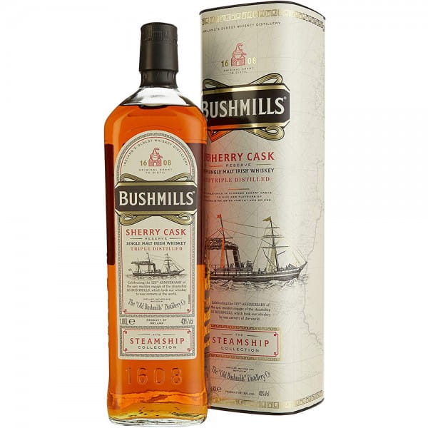 Bushmills Steamship Collection Sherry Cask Reserve 1,0 Ltr. 40% Vol. Whisky