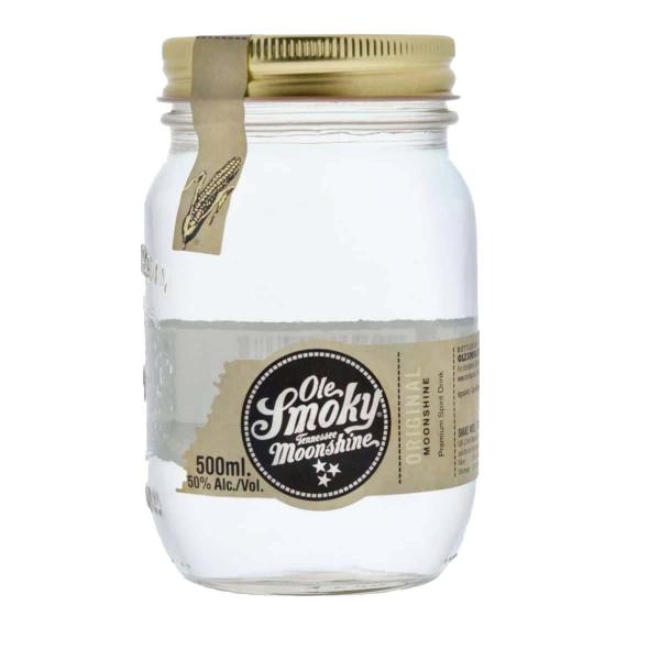 Ole Smoky Tennessee Original Moonshine Whisky Original 0,50 Ltr. 50% Vol.