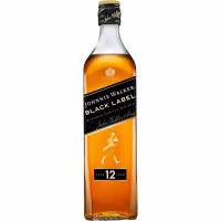 Johnnie Walker Black Label 12 Jahre 40% Vol. 1,0 Ltr. Flasche Whisky Johnnie Walker Black Label 12 Jahre 40% Vol. 1,0 Ltr. Flasche Whisky