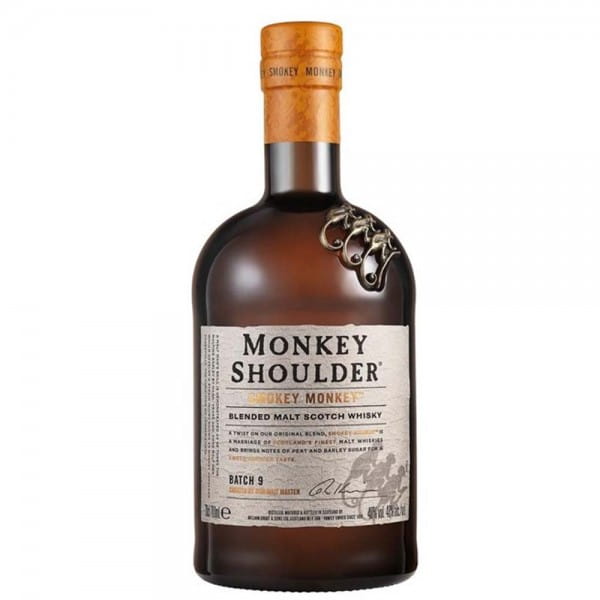 Monkey Shoulder Smokey Monkey Blended Malt 40% Vol. 0,7 Ltr. Flasche Whisky