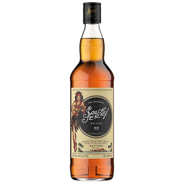 Sailor Jerry Spiced Rum 0,7 Ltr. 40% Vol.