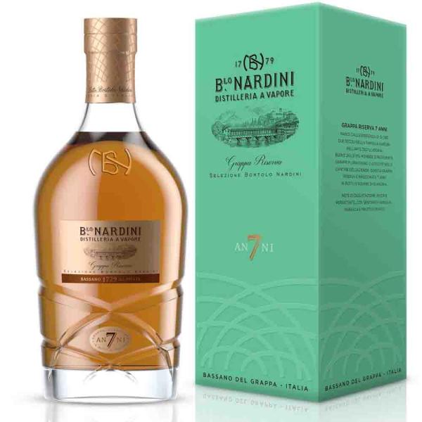 Nardini Grappa Riserva 7 Jahre 45 % Vol. 0,7l Flasche