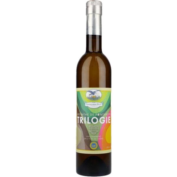 Distillerie Pierre Guy Absinthe de Pontarlier Trilogie 0,5 Ltr. Flasche 50% Vol.