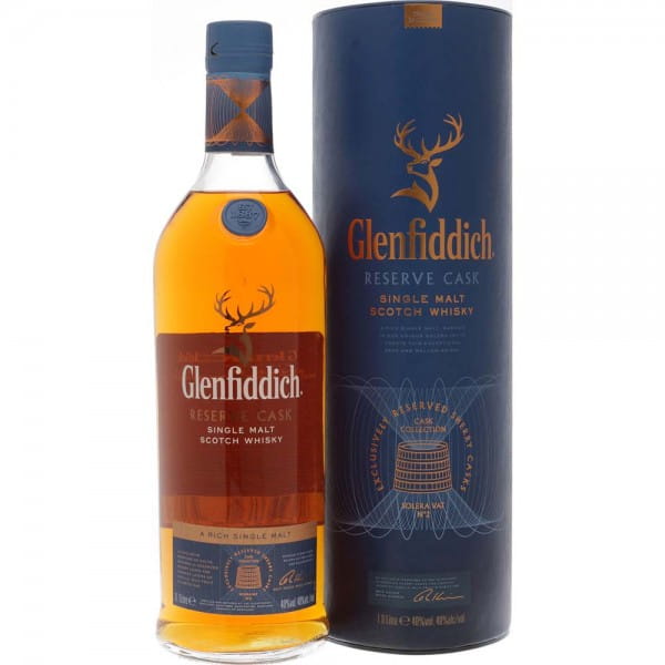 Glenfiddich Reserve Cask Cask Collection Solera VAT No. 2 40% Vol. 1 Ltr. Flasche Whisky