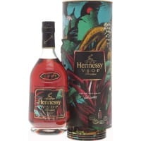 Hennessy VSOP Holidays by Julien Colombier mit 4 Untersetzern 40% Vol. 0,7 Ltr. Flasche