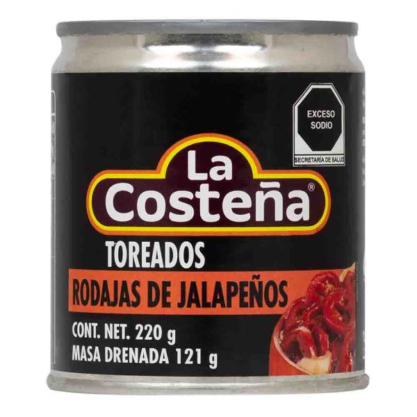 La Costena Jalapeno Nacho rot gegrillt 220g