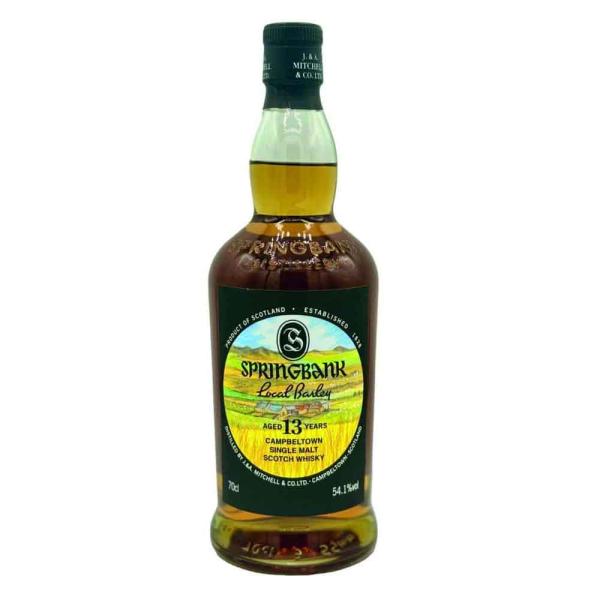 Springbank 13 Jahre Local Barley 54,1% Vol. 0,7 Ltr. Flasche Whisky