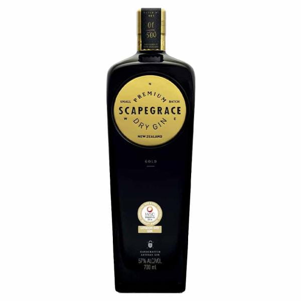 Scapegrace Gold Dry Gin 0,7l Flasche