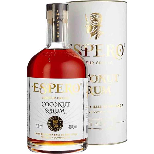 Espero Creole Coconut & Rum 40% Vol. 0,7 Ltr. Flasche
