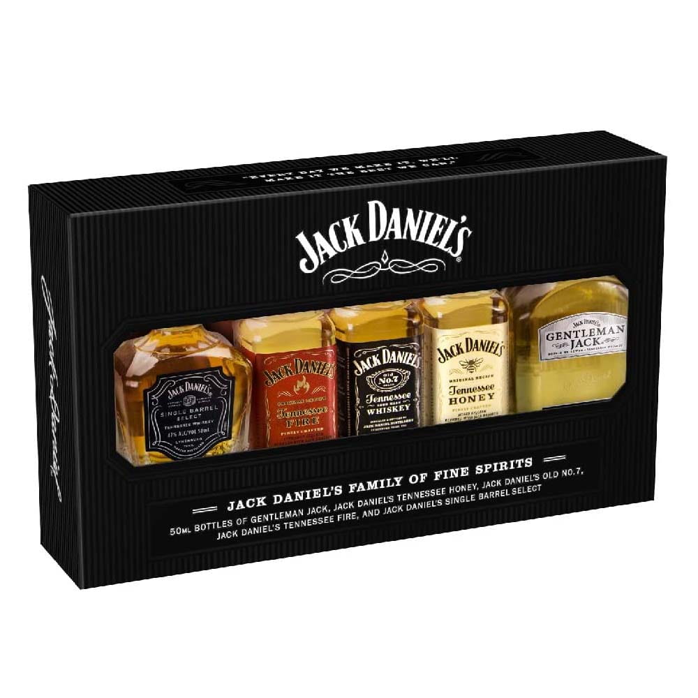 Jack Daniel's Family Set 39% 5x0,05 Sprit Schleuder