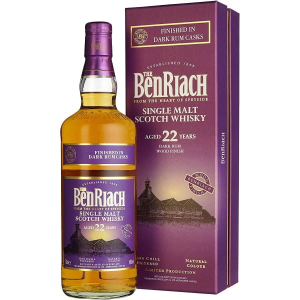 BenRiach 22 Dark Rum Finish 46 % Vol. 0,7 Ltr. Whisky