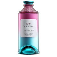 Ukiyo Japanese Blossom Gin 0,70l Flasche 40% Vol.