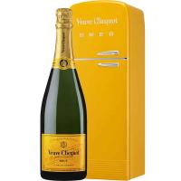 Veuve Clicquot Brut Champagner SMEG Geschenkdose 0,75 Ltr. Flasche 12% Vol.