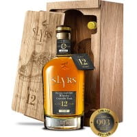 Slyrs 12 Jahre Crocodile Toast Finish 0,70l Flasche in Holzkiste 43% Vol. + 5cl. Miniatur Whisky