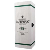 Box Laphroaig 25 Jahre Cask Strength 2021 51,90 % Vol. 0,7 Ltr. Flasche
