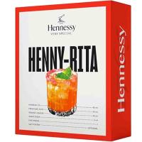 Hennessy V.S. Cognac mit Shaker 0,70 Ltr. Flasche, 40% vol. Geschenkpackung