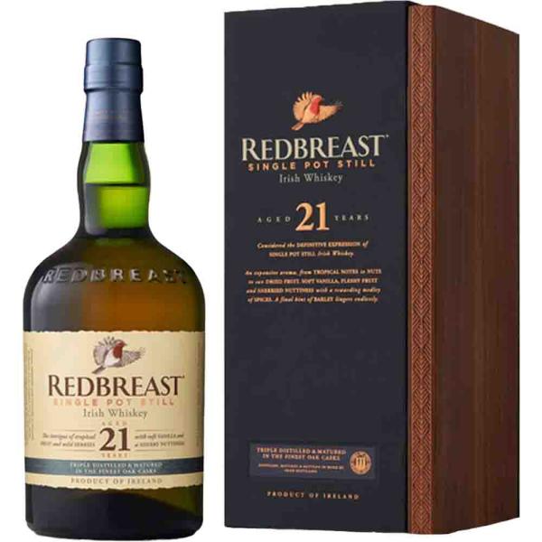 Redbreast 21 Jahre Blended Irish Whiskey 46 % Vol. 0,7 Ltr.