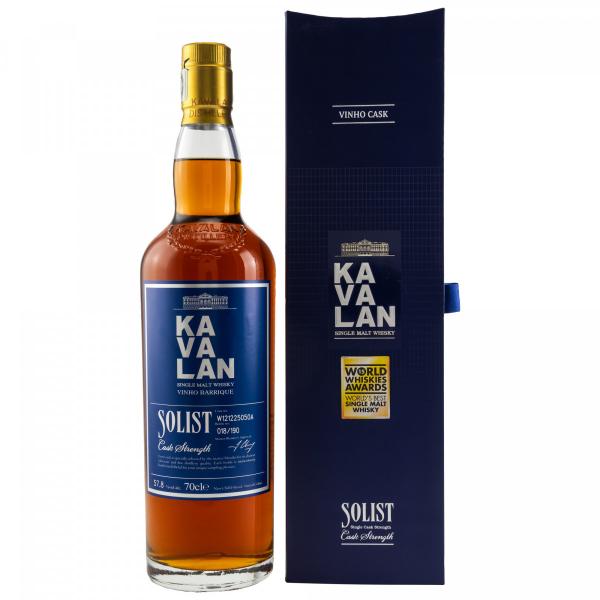 Kavalan Solist Vinho Barrique Single Malt 56,3 % Vol. 0,7 Ltr. Whisky