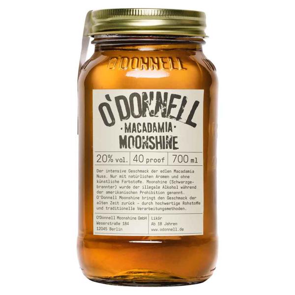 O'Donnell Moonshine Macadamia 20% Vol. 0,7 Ltr. Flasche